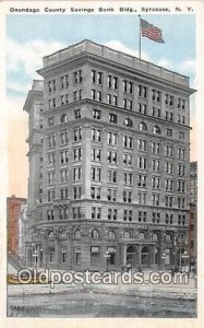 Onondaga County Savings Bank Building Syracuse, NY, USA Unused 
