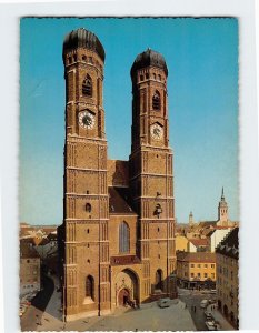 Postcard Frauenkirche, Munich, Germany