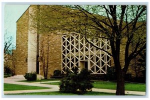 c1960 Sharp Memorial Chapel University Exterior Tulsa Oklahoma Vintage Postcard