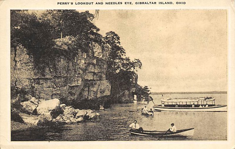 Perry's Lookout, Needles Eye Gibraltar Island, Ohio OH