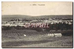 Postcard Old Saida Vue Generale