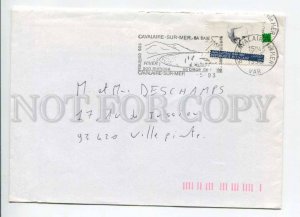 421512 FRANCE 1993 year Cavalaire-sur-Mer ADVERTISING real posted COVER