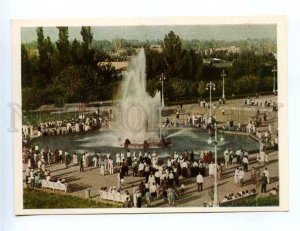 181597 Uzbekistan Tashkent fountain at Theater Square