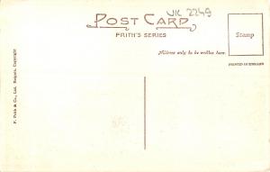 uk2249 nottingham st mary's church real photo uk