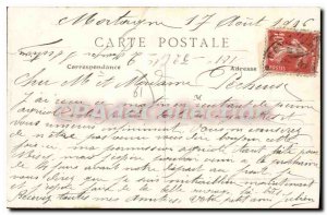 Postcard Old Mortagne Chateau De Blavou