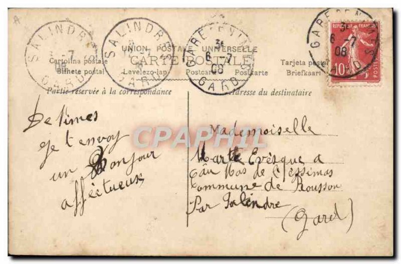 Old Postcard Martha Surname