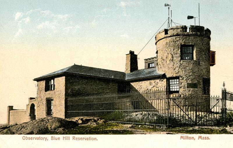 MA - Milton. Blue Hill Reservation, Observatory