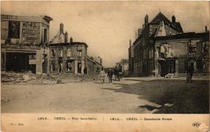 CPA 1914 CREIL - Rue Gambetta (291019)
