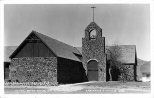 Community Methodist Church, Fall River Mills, CA Real Photo Postcard