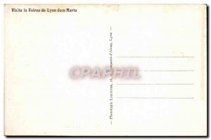 Old Postcard Lyon Bellecour Square Kaj Monteto Fourviere