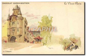 Old Postcard Old Paris Au Bon Marche Chocolate Guerin Boutron Morocco Street ...