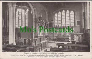 London Postcard - Tower of London, Chapel of St Peter ad Vincula RS30999