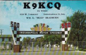 K9KCQ William G Brad Bradburn Indianapolis Indiana 1956
