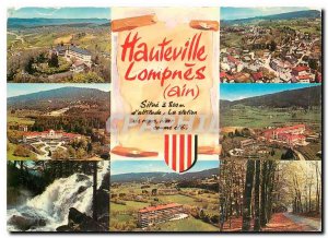 Modern Postcard Hauteville Lompnes Ain winter rest station as was