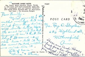 Postcard MOTEL SCENE Marathon Florida FL AI7208