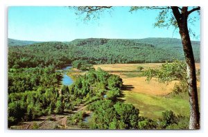 Clear Creek From U. S. Highway 71 Boston Mountains Arkansas Scenic Postcard