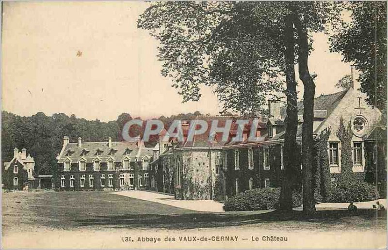 Old Postcard Abbey 131 worth of cernay the castle