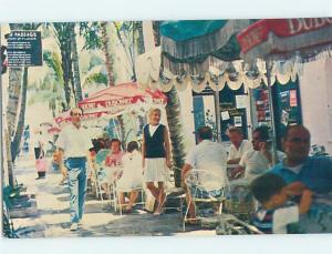 Unused Pre-1980 RESTAURANT SCENE St. Thomas Us Virgin Islands USVI B8787