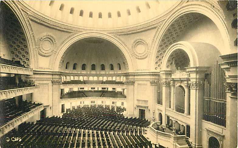 Interior view of The First church of Christ Scientist Boston Massachusetts MA