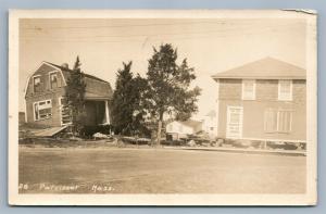 PATUISSET MA 1940 VINTAGE REAL PHOTO POSTCARD RPPC