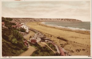 Filey Bay England UK Unused Gravure Style J. Salmon Postcard F15 