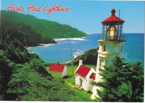 Looking North from Heceta Head Lighthouse Oregon Coast 4 by 6