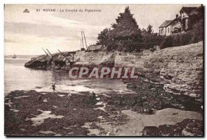 Old Postcard Royan La Conche Dovecote