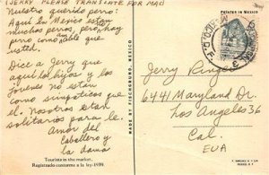 Tourists in the market Mexican Vendors Comic Art Mexico 1939 Vintage Postcard