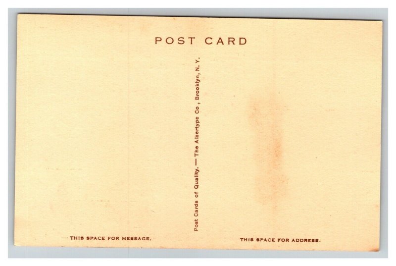 Vintage 1910's Photo Postcard Post Office Building Bloomington Indiana