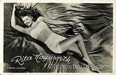 Rita Hayworth Actress/ Actor Unused 