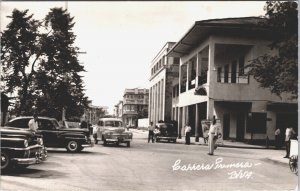 Panama Colon Boulevard Vintage RPPC 03.62