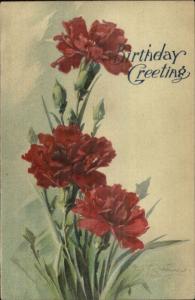 Catherine Klein Flowers PFB #1892 Embossed c1910 Postcard
