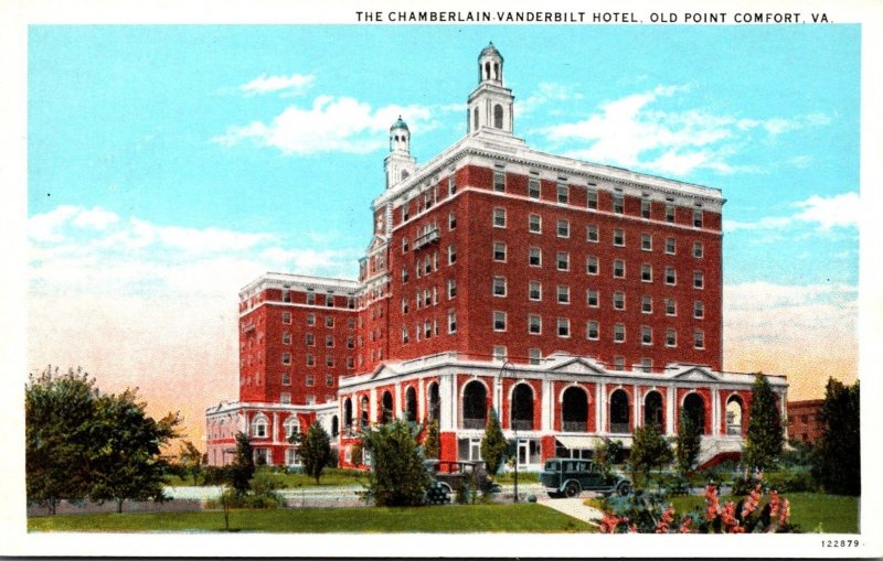 Virginia Old Point Comfort The Chamberlin Vanderbilt Hotel 1932 Curteich
