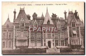 Chaource - Castle of Cordeliere - Park View - Old Postcard