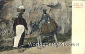 Native Fruit Venders Panama Postcard