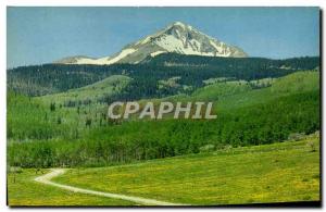 Modern Postcard Colorado Lone Cone Isolated football Westerly Outpost of the ...