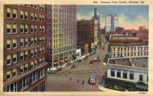 Famous Five Points - Atlanta, Georgia GA  