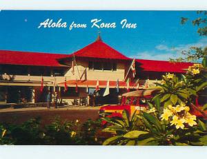 Unused Pre-1980 KONA HOTEL Kona Hawaii HI Q5083