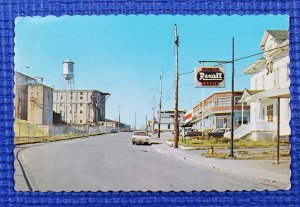 Vtg 1960's Rexall Pharmacy & Main St Pulp Mill Chandler Quebec Canada Postcard