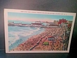 Postcard  View Of Million Dollar Pier , Atlantic City, NJ