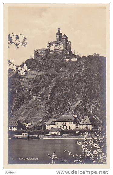 RP, Die Marksburg (Rhineland-Palatinate), Germany, 1920-1940s