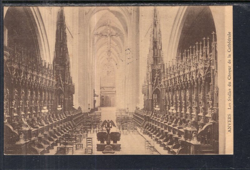 Les Stalles du Choeur de la Cathedrale,Antwerp,Belgium BIN