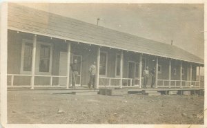Postcard RPPC 1913 Arizona Jerome Copper company Office AZ24-1332