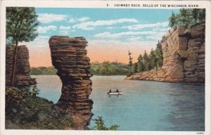 Wisconsin Racine Chimney Rock Dells Of The Wisconsin River