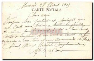 Old Postcard Boat War Against Torpedo Caen in Caen Basin