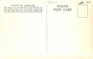 Dayton Ohio~Carillon Park~Flour Grain Grist Mill~1950s Real Photo Postcard~RPPC