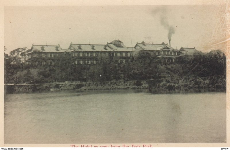 NARA , Japan , 00-10s ; Hotel from deer park