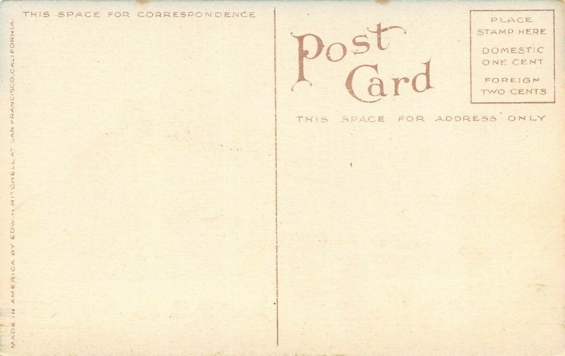 LPS26 SAN JOSE California Horace Mann School Postcard