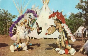 11681 The Shield Dance at Indian City, Anadarko, Oklahoma