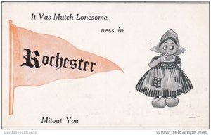 New York Rochester Dutch Girl Pennant Series 1912